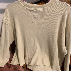 yellow long sleeve brandy melville